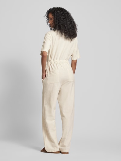 AWARE Jumpsuit mit Tunnelzug Modell 'JAZZLYN' Ecru 5