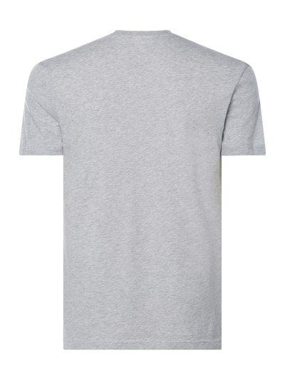 Lacoste Regular fit T-shirt met V-hals Zilver gemêleerd - 3