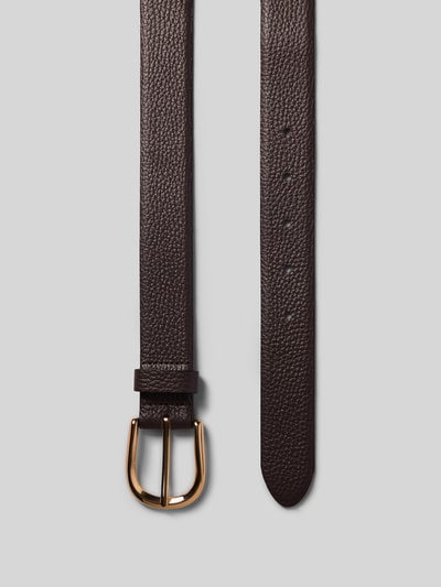 Weinmann Riem van echt leer Model 'Adra' Donkerbruin - 3