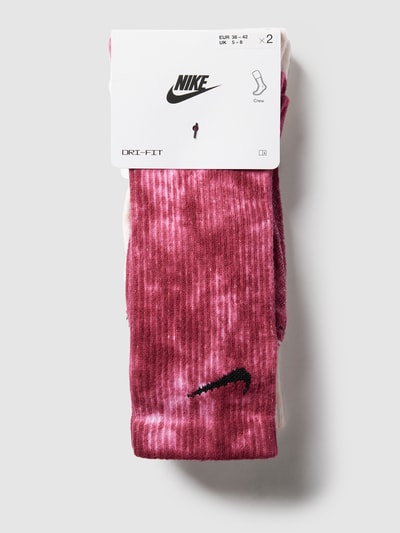 Nike Socken mit Batikmuster im 2er-Pack Modell 'EVERYDAY' Rot 3