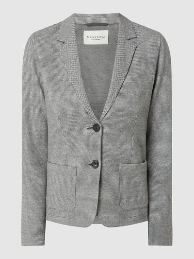 Marc O'Polo Blazer mit Hahnentritt-Dessin Silber Melange 2