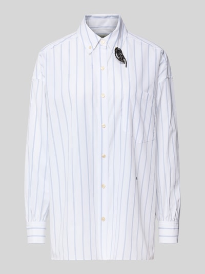 Scotch & Soda Hemdbluse mit Knopfleiste Weiss 2