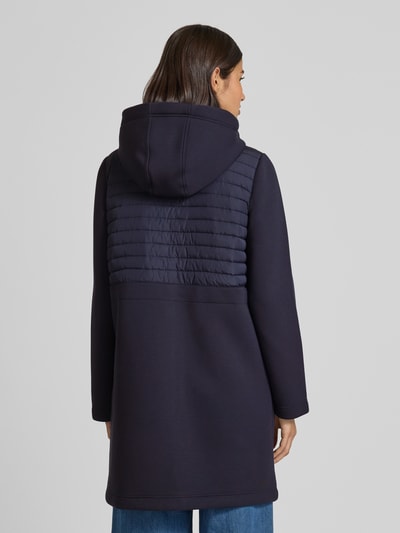 Christian Berg Woman Selection Mantel mit Steppnähten Dunkelblau 5