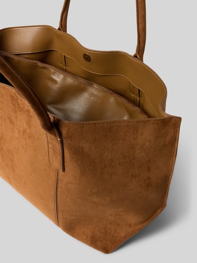 Steve Madden Handtasche mit Label-Detail Modell 'Bantonia' Cognac 5