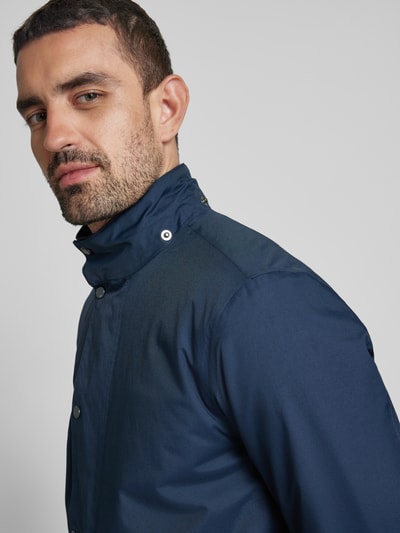 Barbour Functioneel jack met ritsvakken, model 'CHELSEA MAC' Marineblauw - 3