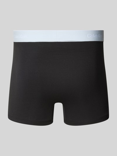 Calvin Klein Underwear Regular Fit Trunks aus Baumwoll-Mix im 3er-Pack Black 5