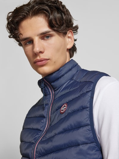 Jack & Jones Bodywarmer met labelpatch, model 'ESPRINT' Marineblauw - 3