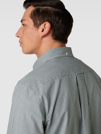 Gant Regular fit vrijetijdsoverhemd met labelstitching, model 'POPLIN' Groen - 3