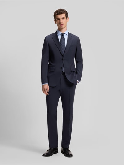 BOSS Slim Fit Anzug aus reiner Schurwolle Modell 'H-HUGE-2PCS-263' Marine 1