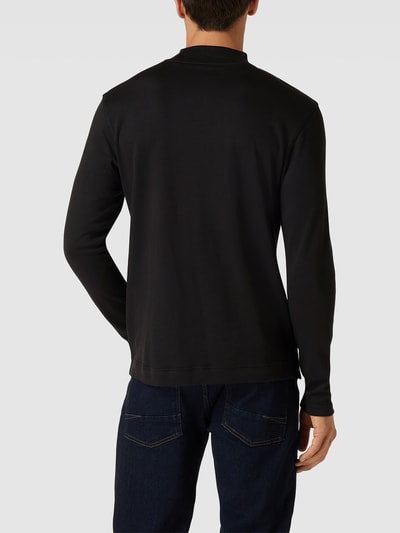 Christian Berg Men Longsleeve mit Stehkragen Black 5