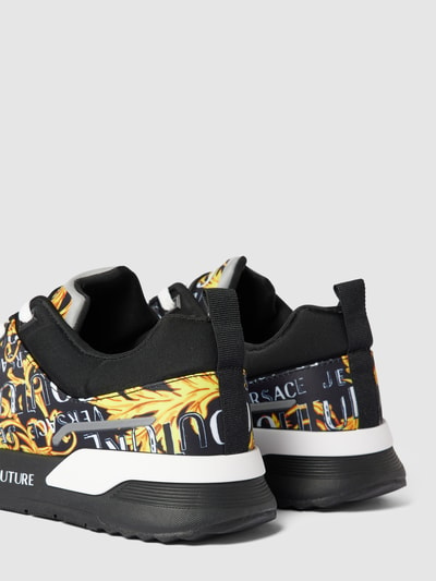 Versace Jeans Couture Sneakers met labeldetails, model 'FONDO' Zwart - 2