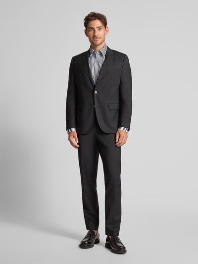 ETERNA Modern Fit Business-Hemd mit Knopfleiste Black 1