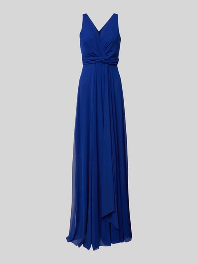 TROYDEN COLLECTION Abendkleid in Wickel-Optik Royal 2