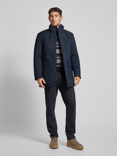 Christian Berg Men Jacke mit Pattentaschen Marine 1