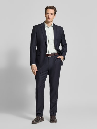 OLYMP No. Six Super Slim Fit Business-Hemd Modern Kent Uni Twill Hellgruen 1