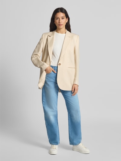 BOSS Straight Leg Jeans mit Label-Detail Modell 'DAELYA' Blau 1