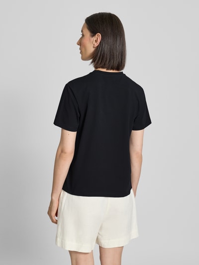 Vila T-shirt met motiefprint, model 'NORA' Zwart - 5