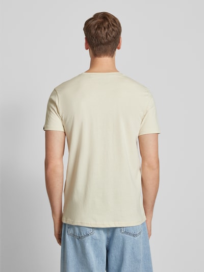 Alpha Industries T-Shirt mit Label-Print Offwhite 5