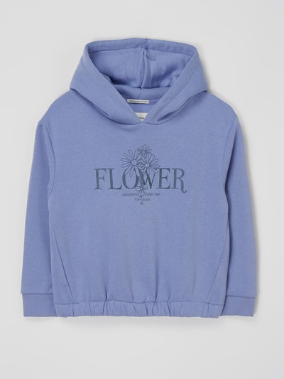 Tom Tailor Hoodie mit Message-Print Flieder 1