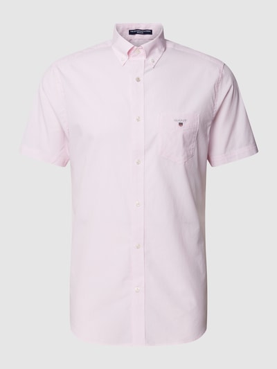 Gant Regular fit vrijetijdsoverhemd met streepmotief Rosé - 2