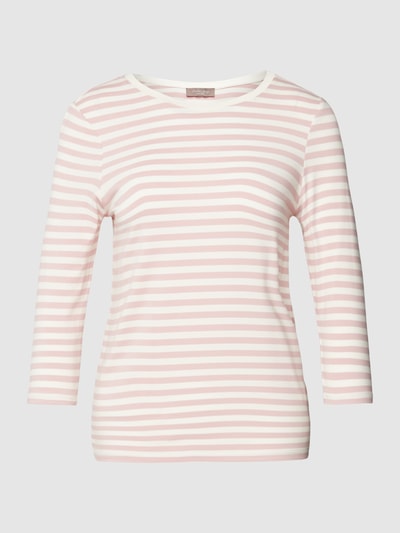 Christian Berg Woman Selection Longsleeve mit Streifenmuster Rose 2