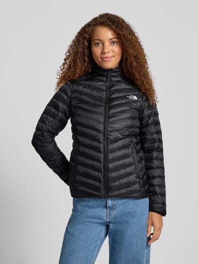 The North Face Regular fit gewatteerd jack met logostitching, model 'HUILA' Zwart - 4