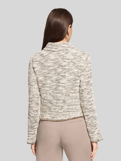 Betty Barclay Regular Fit Kurzblazer aus Baumwoll-Mix Beige 5