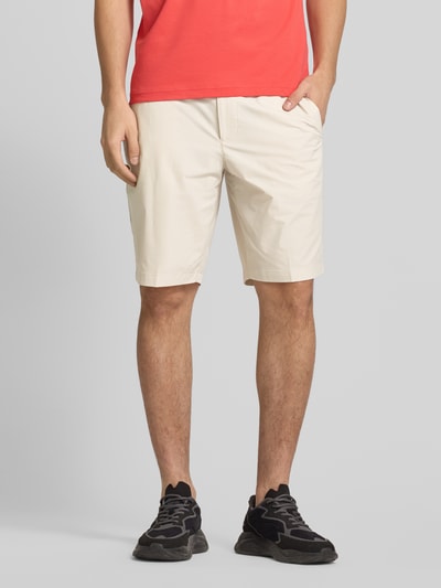 BOSS Green Shorts mit Gesäßtasche Modell 'Speedflex' Beige 4