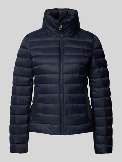 Marc O'Polo Slim Fit Steppjacke mit hohem Stehkragen Marine 2