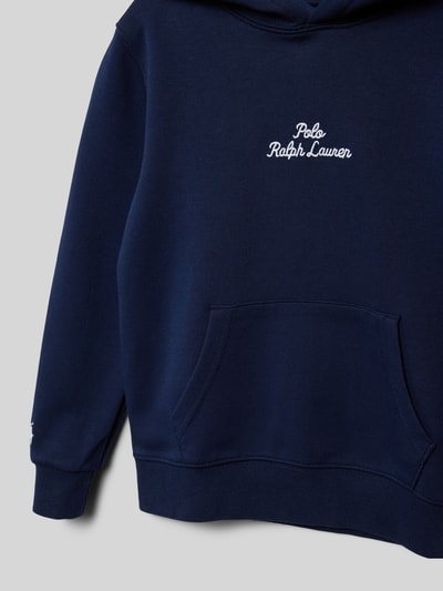 Polo Ralph Lauren Teens Hoodie mit Label-Stitching
 Marine 2