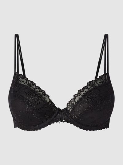 Marie Jo Push-up-BH mit Spitzenbesatz Modell 'Jane' Black 2