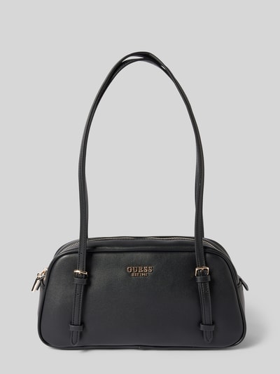 Guess Handtasche mit Label-Applikation Modell 'CERELIA' Black 2