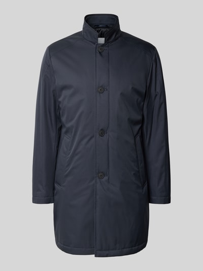 Roy Robson Płaszcz nylonowy ze stójką i wpuszczanymi kieszeniami Granatowy 2