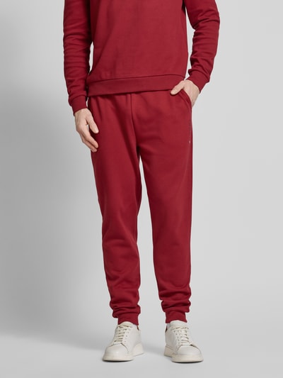 Tommy Hilfiger Sweatpants mit seitlichen Eingrifftaschen Rot 4