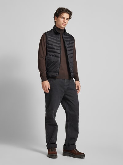 Jack & Jones Steppweste mit Label-Patch Modell 'ESPRINT' Black 1