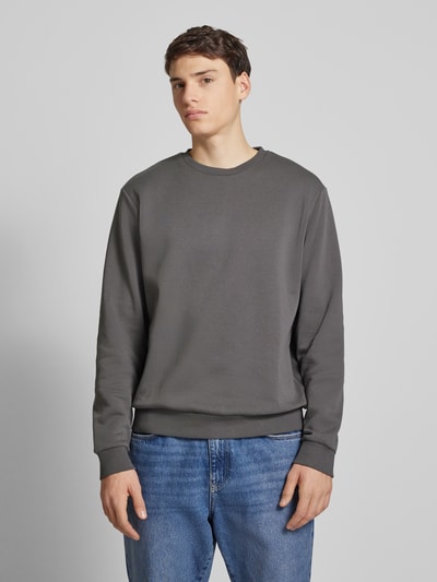 Jack & Jones Bluza z okrągłym dekoltem model ‘BRADLEY’ Średnioszary 4