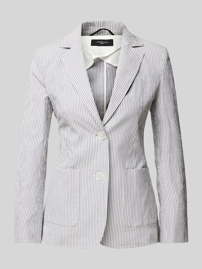 Weekend Max Mara Blazer mit aufgesetzten Taschen Modell 'ALETTA' Dunkelblau 1