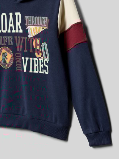 s.Oliver RED LABEL Regular Fit Sweatshirt aus Baumwoll-Mix Marine 2