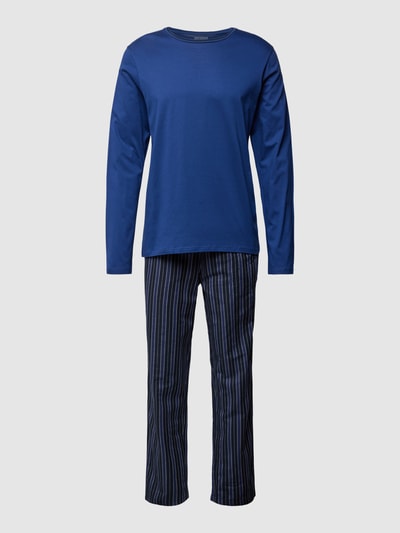 SCHIESSER Pyjama mit Streifenmuster Modell 'SELECTED' Royal 1