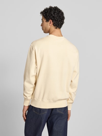 Levi's® Relaxed Fit Sweatshirt aus reiner Baumwolle Ecru 5