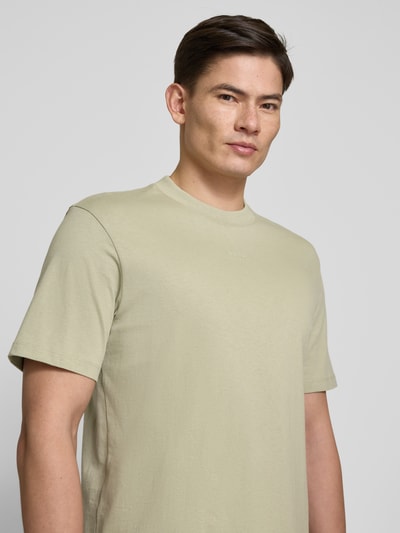 HUGO T-shirt met ronde hals, model 'Dapolino' Lichtgroen - 3