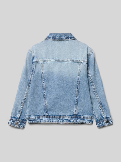 Blue Seven Jeansjacke mit Brusttaschen Hellblau 3
