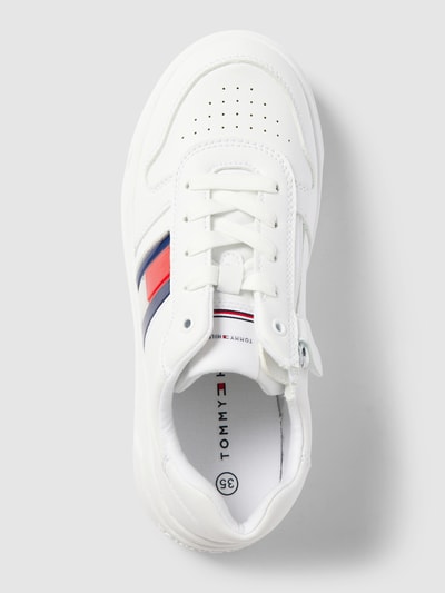 T.Hilfiger Kids Shoes Sneaker mit Logo-Detail Modell 'PAULENE' Weiss 4