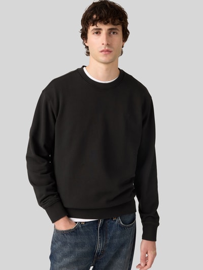 Levi's® Regular Fit Sweatshirt aus reiner Baumwolle Black 1