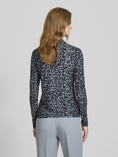 Vila Longsleeve mit Stehkragen Modell 'LEOA' Dunkelgrau 5