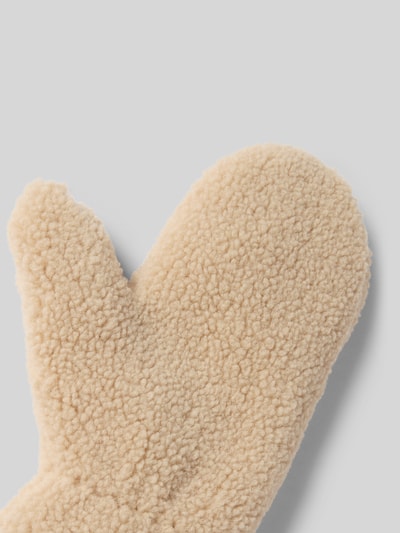 OPUS Handschoenen van teddybont, model 'Akadie' Beige - 3