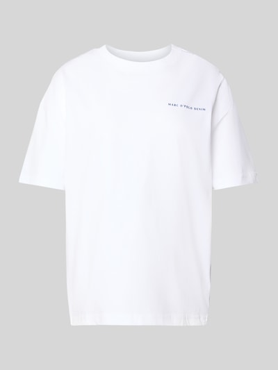 Marc O'Polo Denim Loose Fit T-Shirt aus reiner Baumwolle Weiss 2