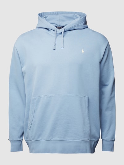 Polo Ralph Lauren Big & Tall PLUS SIZE hoodie met kangoeroezak Lichtblauw - 2