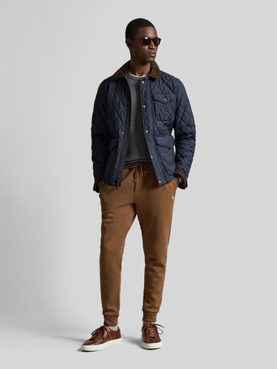 Polo Ralph Lauren Regular fit sweatpants van katoenmix Chocoladebruin - 1