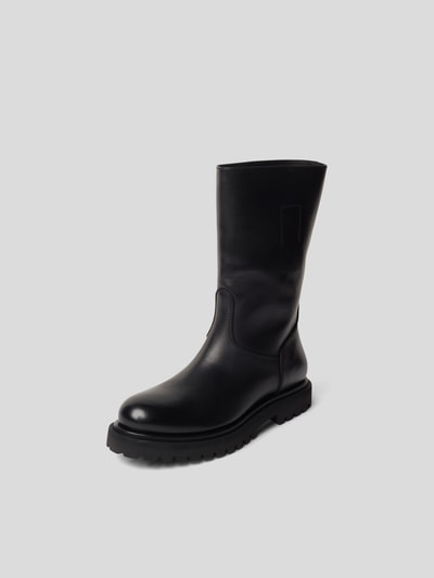 Officine Creative Stiefel mit Ziernähten Schwarz 2